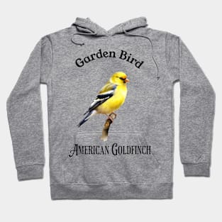 Garden Bird American Goldfinch Hoodie